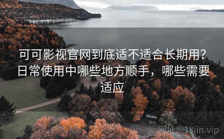 可可影视官网到底适不适合长期用？日常使用中哪些地方顺手，哪些需要适应
