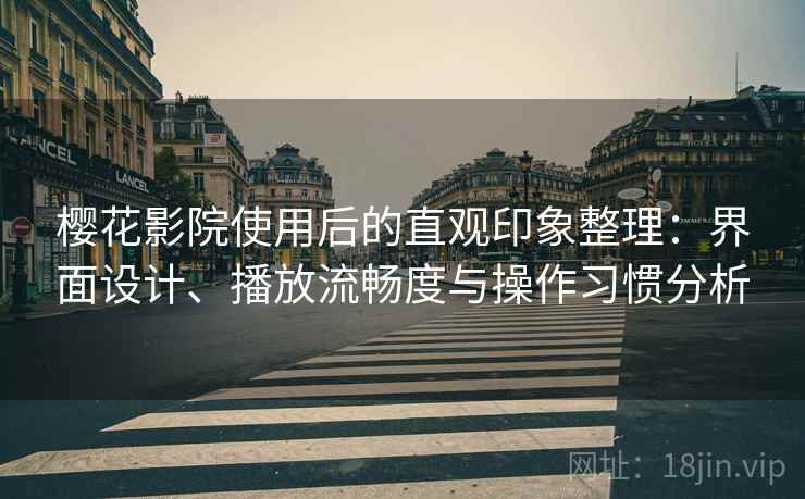 樱花影院使用后的直观印象整理：界面设计、播放流畅度与操作习惯分析  第2张